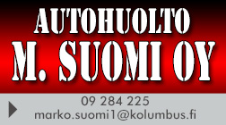 Autohuolto M. Suomi Oy logo